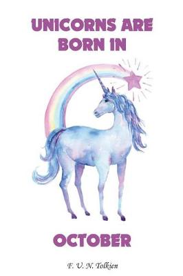 Book cover for Unicorns Are Born in October