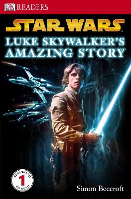 Book cover for Star Wars Luke Skywalker's Amazing Story