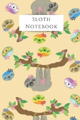 Book cover for Sloth Notebook