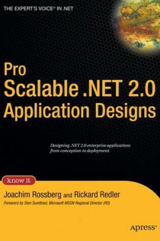 Cover of Pro Scalable .Net 2.0 Application Designs