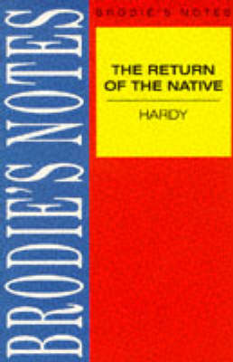 Cover of Brodie's Notes on Thomas Hardy's "Return of the Native"