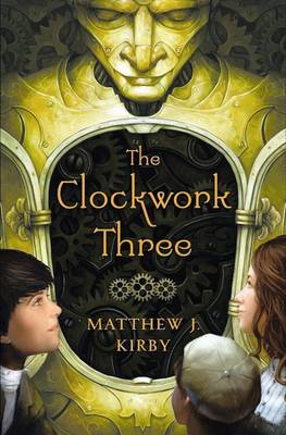 Book cover for The Clockwork Three