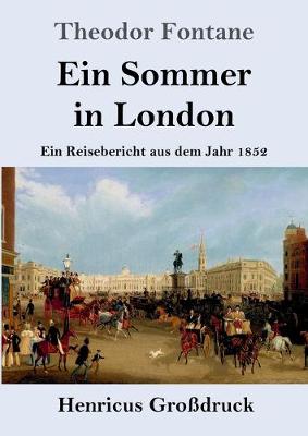 Book cover for Ein Sommer in London (Grossdruck)