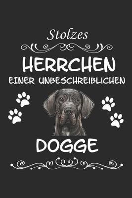 Book cover for Stolzes Herrchen einer Unbeschreiblichen Dogge