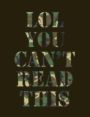 Book cover for LOL You Can't Read This