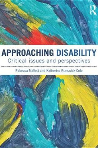 Cover of Approaching Disability