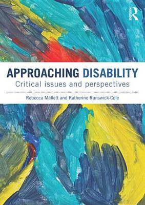 Book cover for Approaching Disability