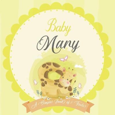 Book cover for Baby Mary A Simple Book of Firsts