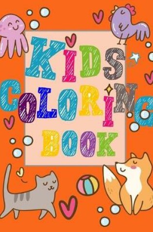 Cover of kids coloring book