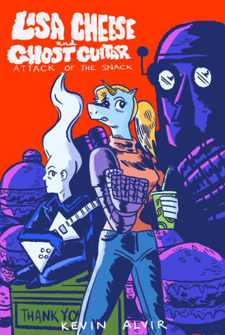 Cover of Lisa Cheese and Ghost Guitar (Book 1): Attack Of The Snack