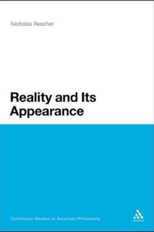 Cover of Reality and Its Appearance