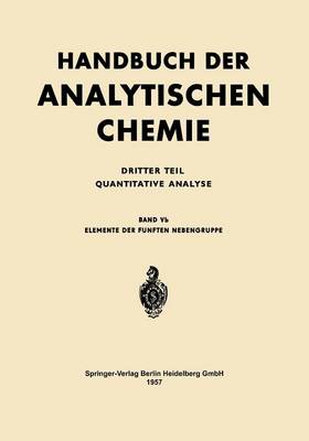 Book cover for Elemente Der Fünften Nebengruppe