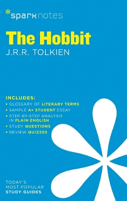 Book cover for The Hobbit SparkNotes Literature Guide
