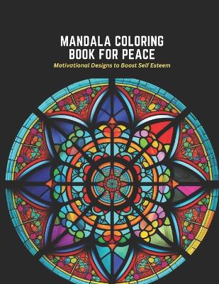 Book cover for Mandala Coloring Book for Peace