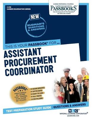 Book cover for Assistant Procurement Coordinator (C-916)