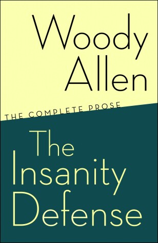 Book cover for The Insanity Defense
