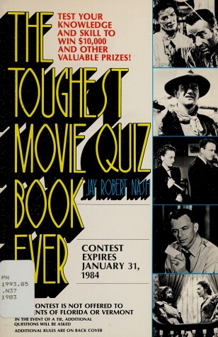 Book cover for The Toughest Movie Quiz Book Ever