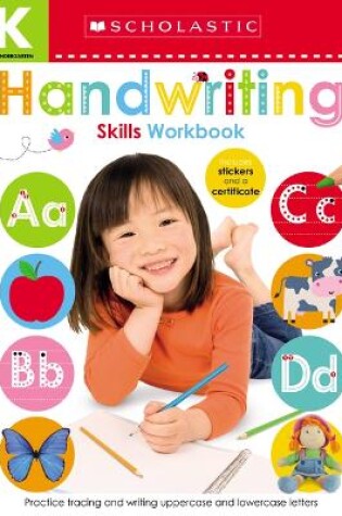 Cover of Handwriting Kindergarten Workbook: Scholastic Early Learners (Skills Workbook)