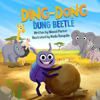 Book cover for Ding-Dong Dung Beetle