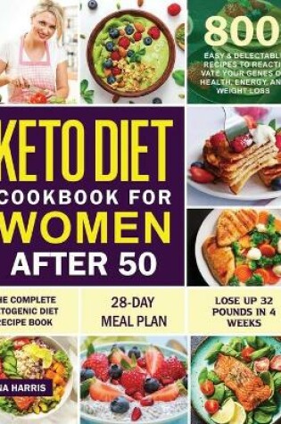 Cover of Keto Diet Cookbook for Women After 50