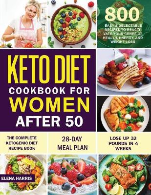 Book cover for Keto Diet Cookbook for Women After 50