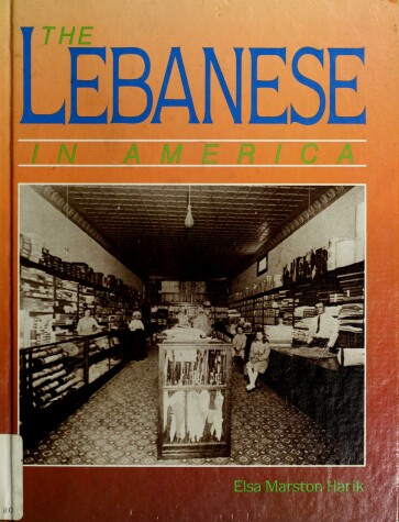 Cover of The Lebanese in America