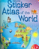 Book cover for Sticker Atlas of the World - Internet Referenced