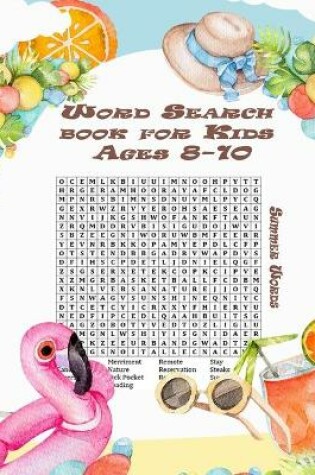 Cover of Word Search Book For Kids Ages 8-10