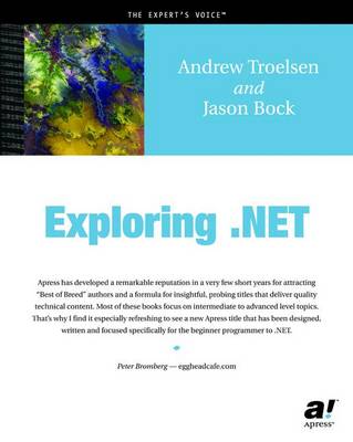 Book cover for Exploring .Net