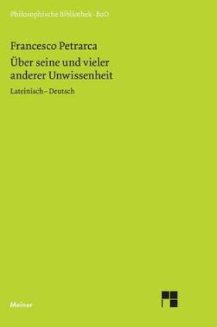 Cover of UEber seine und vieler anderer Unwissenheit