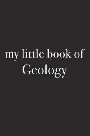 Cover of My Little Book of Geology