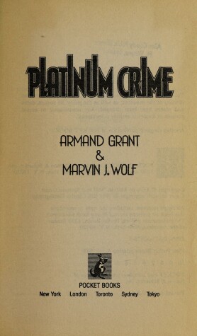Book cover for Platinum Crime