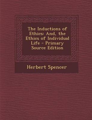 Book cover for The Inductions of Ethics