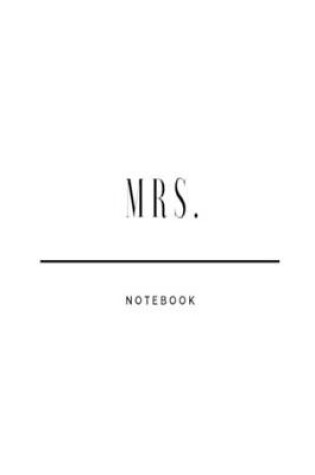 Cover of Mrs. notebook