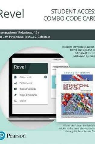 Cover of International Relations - Revel Combo Access Card