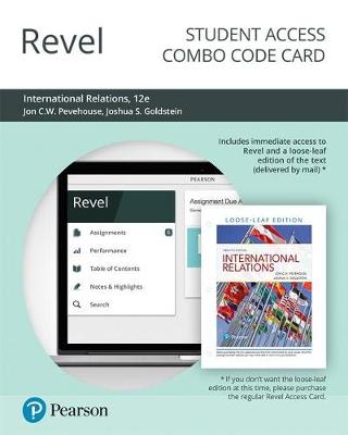 Book cover for International Relations - Revel Combo Access Card