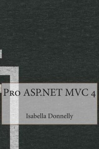 Cover of Pro ASP.Net MVC 4