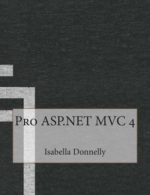 Book cover for Pro ASP.Net MVC 4