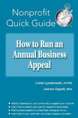 Book cover for How to Run an Annual Business Appeal
