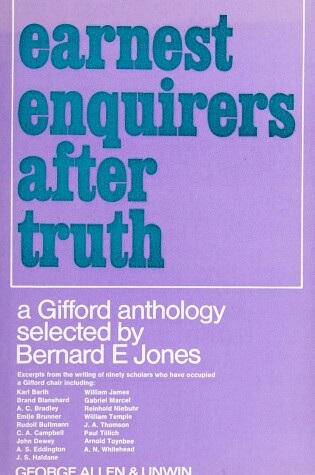 Cover of Earnest Enquirers After Truth