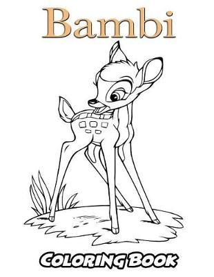 Cover of Bambi Coloring Book