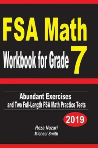 Cover of FSA Math Workbook for Grade 7