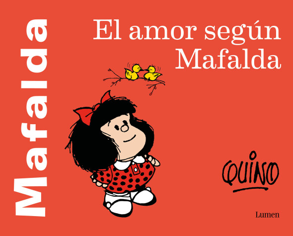 Book cover for El amor según Mafalda / Love According to Mafalda