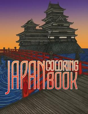 Book cover for Japan Coloring Book