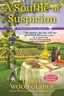 Book cover for A Souffle of Suspicion
