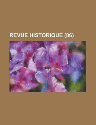 Book cover for Revue Historique (86)