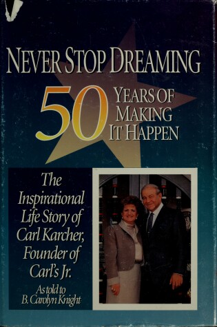 Cover of Never Stop Dreaming