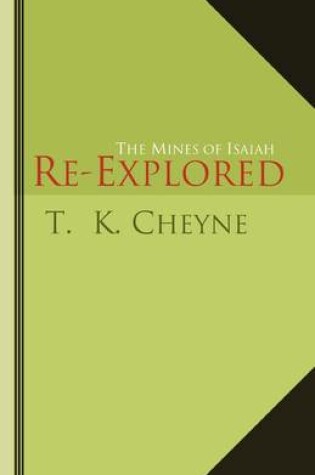 Cover of The Mines of Isaiah Re-Explored