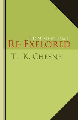 Book cover for The Mines of Isaiah Re-Explored