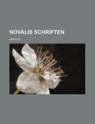 Book cover for Novalis Schriften (1-2)